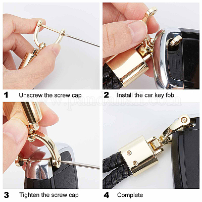 Shop AHANDMAKER 3 Pcs Microfiber Leather Key Fob for Jewelry