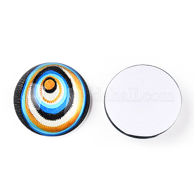 Cabochons en verre&nbsp;GGLA-T004-05L-1