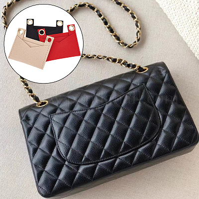 Multi-Pocket Insert Bag Felt Purse Clutch Handbag Liner Wallet