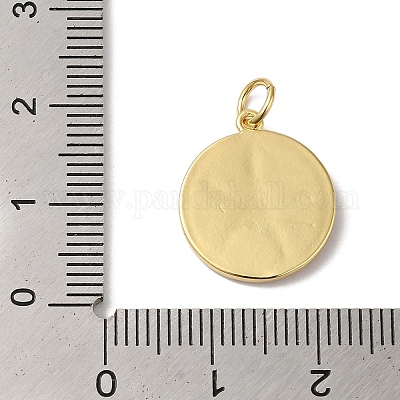 Emaille-Anhänger aus Messing mit Gestellbeschichtung&nbsp;KK-B092-19G-02-1
