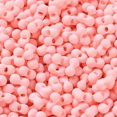Gummierte Glasperlen&nbsp;SEED-Z003-01A-1