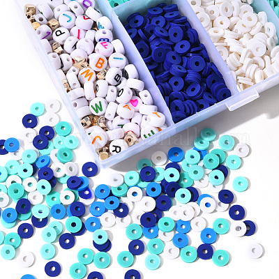 Wholesale PH PandaHall 3700~3800pcs Polymer Clay Beads Kit 