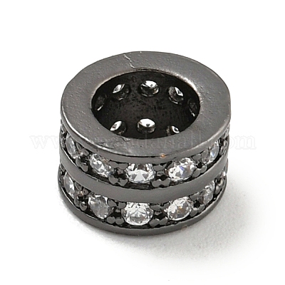 10x Kubik Zirkonia Flache Birne Briolette Perlen 4x6 Mm Rauchig