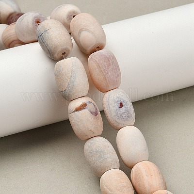 Naturelles feu crépitent agate perles brins&nbsp;G-G190-B01-01-1
