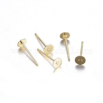 Accessoires de puces d'oreilles en 304 acier inoxydable X-STAS-P210-45G-01-1