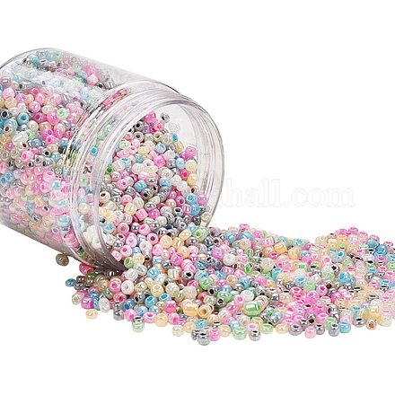 8/0 Round Glass Seed Beads SEED-PH0005-01-1