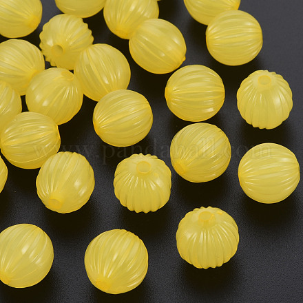 Perles en acrylique de gelée d'imitation MACR-S373-11-E07-1
