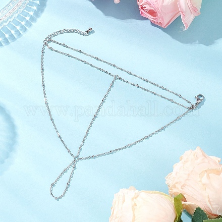 Браслеты из нержавеющей стали 304 BJEW-JB11486-02-1