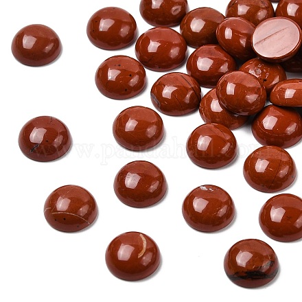 Cabochons de jaspe rouge naturel&nbsp;G-H1596-FR-10mm-15-1