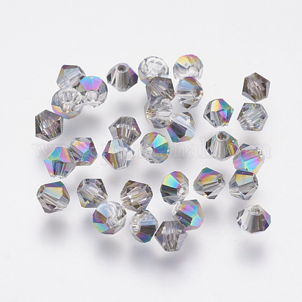Abalorios de cristal austriaco de imitación SWAR-F058-4mm-31-1