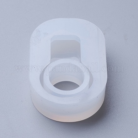 Прозрачные силиконовые Молды для кольца DIY-WH0020-05F-1