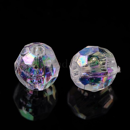 Perles acryliques transparentes écologiques PL642-22-1