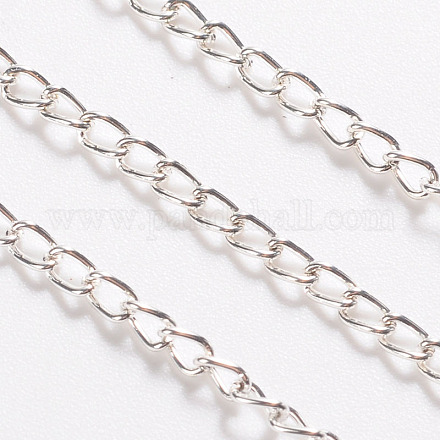 Iron Twisted Chains Curb Chains X-CHS001Y-S-1