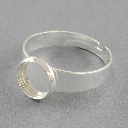 Basi di anello in ottone X-MAK-S018-10mm-JN003S-1