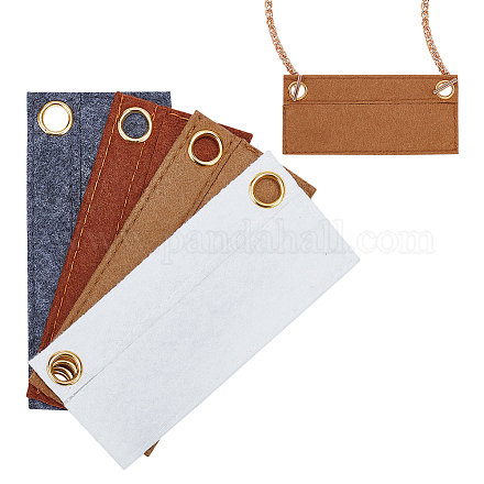 Shop WADORN 3 Colors Felt Handbag Insert Liner for Jewelry Making -  PandaHall Selected