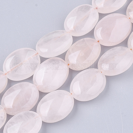 Chapelets de perles en quartz rose naturel G-S349-24-1