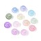 Baking Paint Glass Seed Beads, Rondelle, Mixed Color, 4~5x2mm, Hole: 1mm, about 25000 pcs/1000g