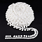 Cotton Ribbons, Round Edge, White, 7/8 ~1 inch(22~24mm)