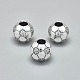 925 Sterling Silver European Beads STER-I019-06AS-1