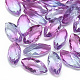 Pointed Back Glass Rhinestone Cabochons RGLA-T051-7x15-003TO-1