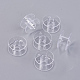 Transparent Plastic 36 Spools Household Line Empty Sewing Machine Line Axis TOOL-TAC0006-01-2