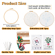 2 set di 2 stili di kit di ricamo fai da te&nbsp;DIY-GF0009-97B-2