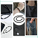 1 brin de perles de verre opaques&nbsp;FIND-PH0027-55-5