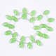 Brins de perles de quartz vert synthétiques G-T118-62-2