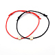 Cuerdas de hilo de nylon pulseras BJEW-JB04029-01-1