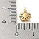 Brass with Clear Cubic Zirconia Charms KK-G478-02A-KCG-3