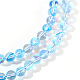 Synthetic Moonstone Beads Strands G-S283-8mm-16A-2