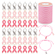 PH PandaHall 60pcs Breast Cancer Awareness Charms DIY-PH0009-75-1