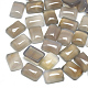 Natural Grey Agate Cabochons G-T028-10x14mm-21-1