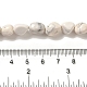 Natürliche Howlith Perlen Stränge&nbsp;G-B078-D15-01-5