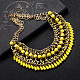 Ожерелья ожерелья из цинкового сплава ожерелья NJEW-BB32366-B-3