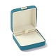 Cajas de regalo de collares de cuero pu LBOX-I002-04B-4