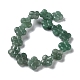 Natürlichen grünen Aventurin Perlen Stränge G-M418-D06-01-3