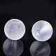 Thème d'automne galvanoplastie perles de verre transparentes X-EGLA-S178-01I-2
