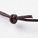 Adjustable Cowhide Leather Cord Bracelets BJEW-JB01944-4