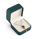 Искусственная кожа ожерелье кулон подарочные коробки LBOX-L005-C01-1