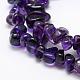 Natural Amethyst Beads Strands G-F521-19-3