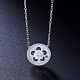 Shegrace 925 collar con colgante de plata esterlina JN617B-4