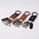 Cowhide Leather Alloy Keychain KEYC-A024-02-1