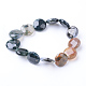 Natural Indian Agate Gemstone Bead Strands G-R405-16mm-09-2