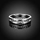 Románticos anillos de dedo de latón huecos de san valentín RJEW-BB00407-02-2