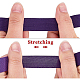 BENECREAT 34M (37 Yards) Ribbon Elastic Stretch Elastics for Hair Ties Headbands - 34 Colors by 1M EC-BC0001-03-6