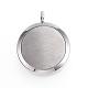 316 Surgical Stainless Steel Diffuser Locket Pendants STAS-P102-039-4