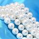 Facettes rondes chapelets de perles coquille de nacre BSHE-L012-12mm-A013-1