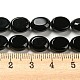 Brins de perles d'onyx noir naturel (teints et chauffés) G-M420-D10-01-5