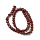 Chapelets de perles en jaspe rouge naturel G-B022-07A-3